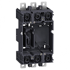 LV432516 - plug-in base - 3 poles - for NSX400..630, Schneider Electric