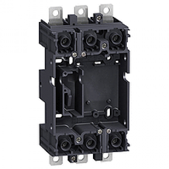 LV432516 - plug-in base - 3 poles - for NSX400..630, Schneider Electric