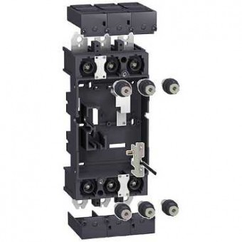 LV432538 - plug-in base kit - 3 poles - for NSX400..630, Schneider Electric
