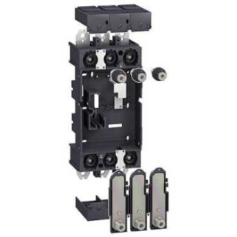LV432540 - plug-in base kit - 3 poles - for Vigi NSX400..630, Schneider Electric