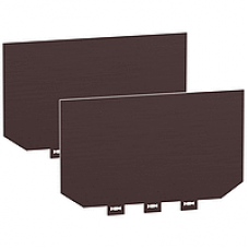 LV432579 - 2 insulation screens - 4 poles - for NSX400..630 - connection pitch 70 mm, Schneider Electric