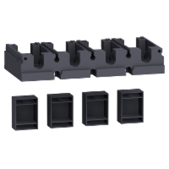 LV432585 - adaptor for plug-in base - 4 poles - for NSX400..630, Schneider Electric