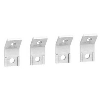 LV432587 - 45° terminal extension - 4 poles - for INS/INV320..630/NSX400..630 - set of 4, Schneider Electric