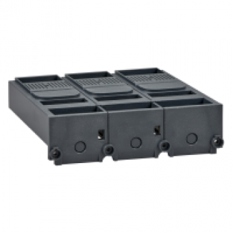 LV432591 - short terminal shield - 3P - 630 A max, Schneider Electric
