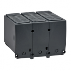 LV432593 - long terminal shield - 3P - 630 A max - pitch 45 mm, Schneider Electric