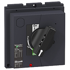 LV432597 - Direct rotary handle - padlockable - black, Schneider Electric