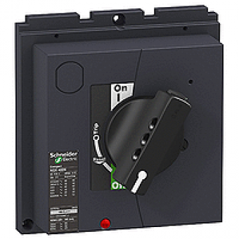 LV432597 - Direct rotary handle - padlockable - black, Schneider Electric