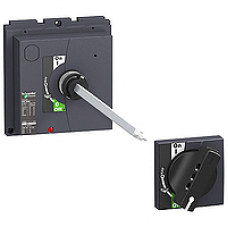LV432598 - Extended rotary handle - padlockable - black, Schneider Electric