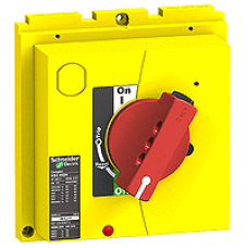 LV432599 - Direct rotary handle - padlockable - red, Schneider Electric