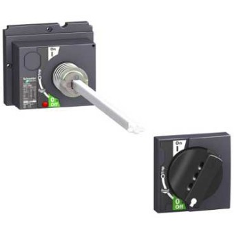LV432600 - Extended rotary handle - padlockable - red, Schneider Electric