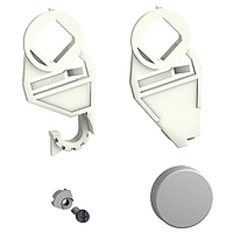 LV432604 - Rotary handle keylock adaptor - NSX400..630 - without keylocks, Schneider Electric