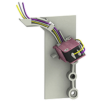 LV432605 - auxiliary contact - 1 OC early-break - for NSX400..630, Schneider Electric