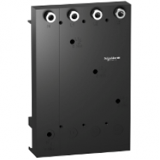 LV432624 - mounting plate LA9Z 1x4P 400 to 630A - 184x284x63mm for NSX400...630, Schneider Electric
