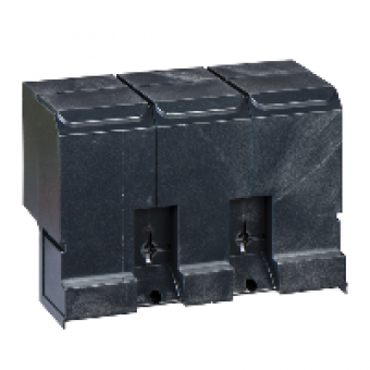 LV433638 - long terminal shields - 3 poles, Schneider Electric