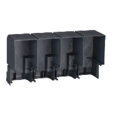 LV433639 - long terminal shields - 4 poles, Schneider Electric