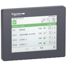 LV434128 - front display module FDM 128 - 163*129 mm - IP54, Schneider Electric