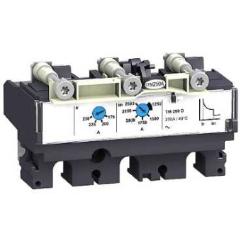 LV438245 - trip unit - TMD -250 A - 3 poles 3d, Schneider Electric
