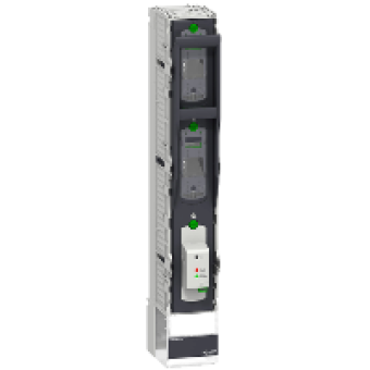 LV480864 - ISFL400 direct 185mm busbar screws M12 - fuse switch-disconnector, Schneider Electric