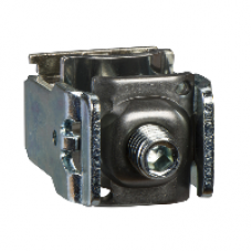 LV480867 - V type connector for Cu/Al bare -2x25to300 mm²- for M12 - for Fupact 250 to 630, Schneider Electric
