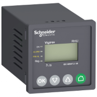LV481003 - Earth-leakage relay RHU - 0.03..30 A - 0..5 s - 240 V, Schneider Electric