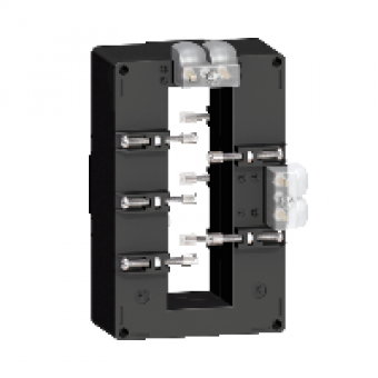 METSECT5DB150 - current transformer tropicalised 1500 5 double output for bars 38x127, Schneider Electric METSECT5DB150 - current transformer tropicalised 1500 5 double output for bars 38x127, Schneider Electric