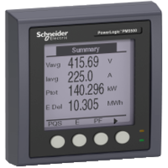 METSEPM5RD - PowerLogicPM5000-5RDRemotedisplay96x96mmmonochrome, Schneider Electric METSEPM5RD - PowerLogicPM5000-5RDRemotedisplay96x96mmmonochrome, Schneider Electric