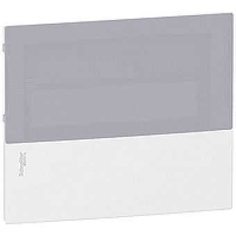 MIP30212T - front face - translucid - 2 x 12 modules - for Mini Pragma flush-mounted, Schneider Electric