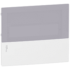 MIP30312T - front face - translucid - 3 x 12 modules - for Mini Pragma flush-mounted, Schneider Electric