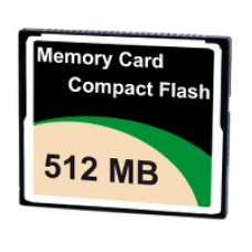 MPCYN00CFE00N - Magelis Smart - blank compact flash memory card 512 MB, Schneider Electric