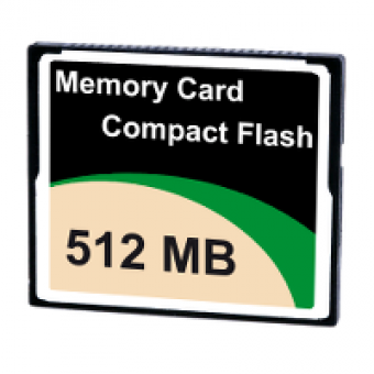 MPCYN00CFE00N - Magelis Smart - blank compact flash memory card 512 MB, Schneider Electric