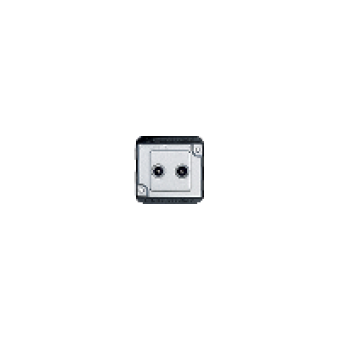MTN299460 - Broadband cable/satellite antenna branch-circuit box 2-gng alum. Anti-Vanda., Schneider Electric