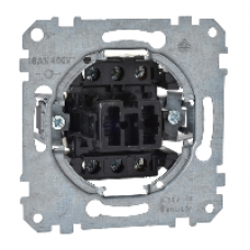 MTN311300 - Rocker switch insert 16 A one-way 3-pole screw terminals, Schneider Electric