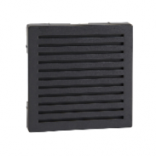 MTN352014 - Central plate for acoustic signal generators anthracite System M, Schneider Electric