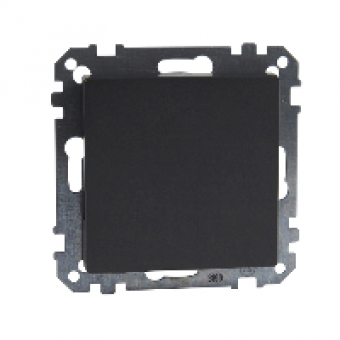 MTN391814 - Blanking cover anthracite System M, Schneider Electric