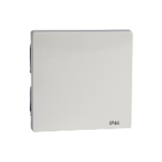 MTN432019 - Rocker IP44 polar white glossy System M, Schneider Electric
