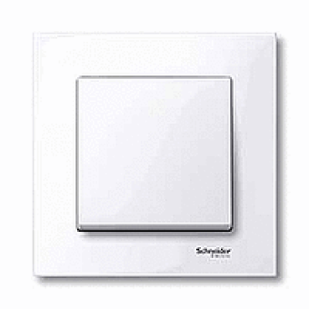 MTN432125 - Rocker active white glossy System M, Schneider Electric