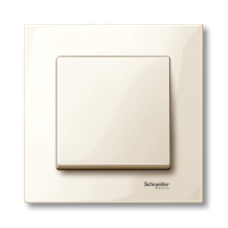 MTN432144 - Rocker white glossy System M, Schneider Electric