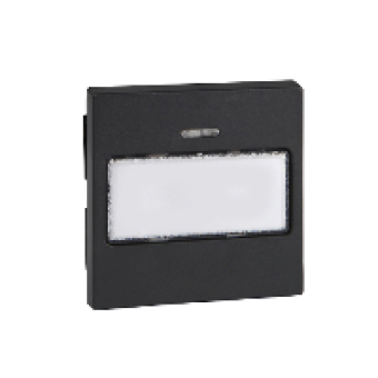 MTN434614 - Rocker with labelling field and indicator window anthracite System M, Schneider Electric MTN434614 - Rocker with labelling field and indicator window anthracite System M, Schneider Electric