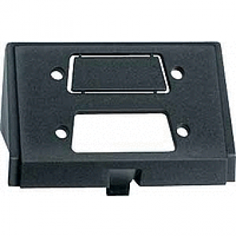 MTN464392 - Insert f. D-type plug connctr.s 15-ple black System M Artec/Trancent/Antique, Schneider Electric