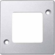 MTN480160 - Frame 1-gang aluminium Anti-vandalism, Schneider Electric