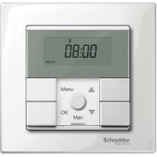MTN515119 - M-Plan frame 1-gang polar white glossy, Schneider Electric