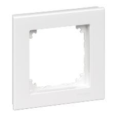 MTN515125 - M-Plan frame 1-gang active white glossy, Schneider Electric