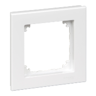 MTN515125 - M-Plan frame 1-gang active white glossy, Schneider Electric