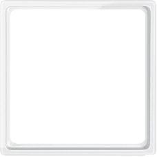 MTN518519 - Interm. ring f. comb. insrts in line w. DIN 49075 polar white glossy System M, Schneider Electric