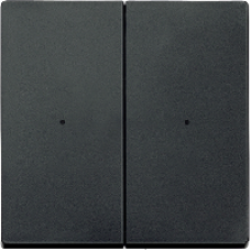 MTN625214 - Rockers for 2-gang push-button module anthracite System M, Schneider Electric