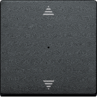 MTN625514 - Rocker f. 1-gang push-button module w. up/dwn arrw imprint anthracite System M, Schneider Electric