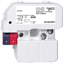 MTN629993 - Switch actuator flush-mounted/230/16 polar white, Schneider Electric