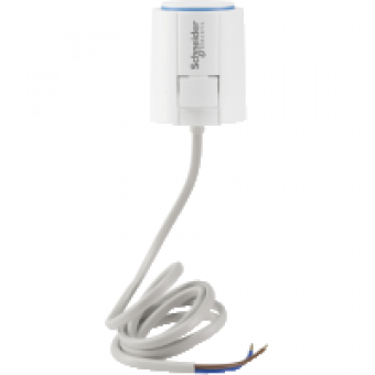 MTN639125 - Thermoelectric valve drive 230 V polar white, Schneider Electric