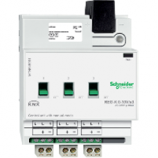 MTN646991 - Control unit 0-10 V REG-K/3-gang with manual mode light grey, Schneider Electric