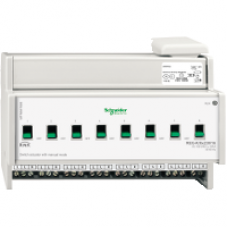 MTN647893 - Switch actuator REG-K/8x230/16 with manual mode light grey, Schneider Electric